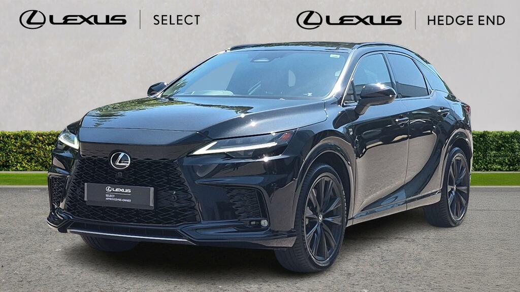 Lexus RX 2.4 500H Turbo F Sport Suv Hybrid Black #3