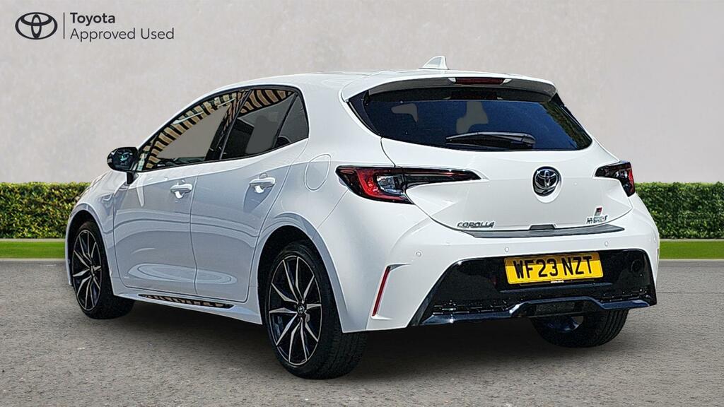 Toyota Corolla 1.8 Vvt-h Gr Sport Cvt Euro 6 Ss WF23NZT White #4