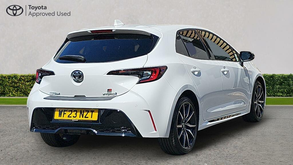 Toyota Corolla 1.8 Vvt-h Gr Sport Cvt Euro 6 Ss WF23NZT White #2