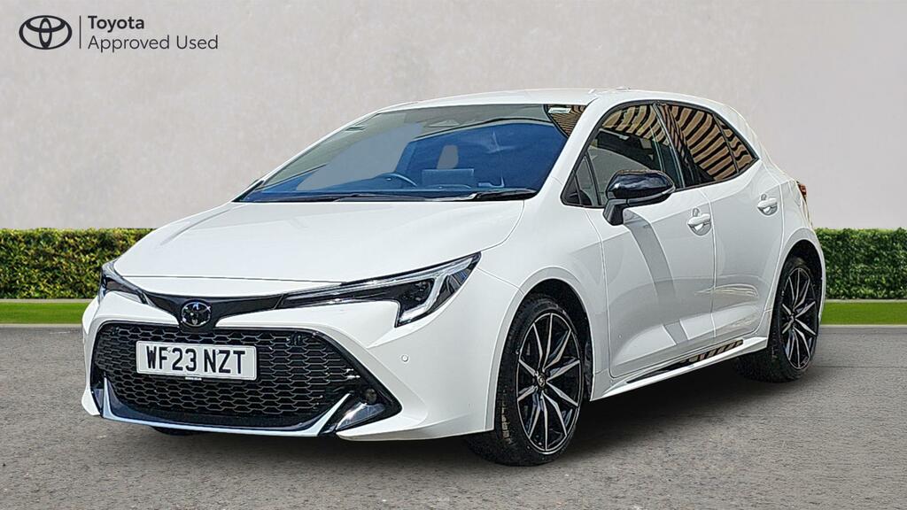 Toyota Corolla 1.8 Vvt-h Gr Sport Cvt Euro 6 Ss WF23NZT White #3