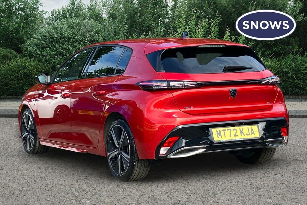 Peugeot 308 1.2 Puretech Gt Eat Euro 6 Ss MT72KJA Red #3