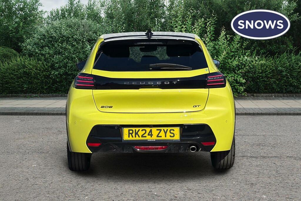 Peugeot 208 1.2 Puretech Gt Euro 6 Ss RK24ZYS Yellow #4