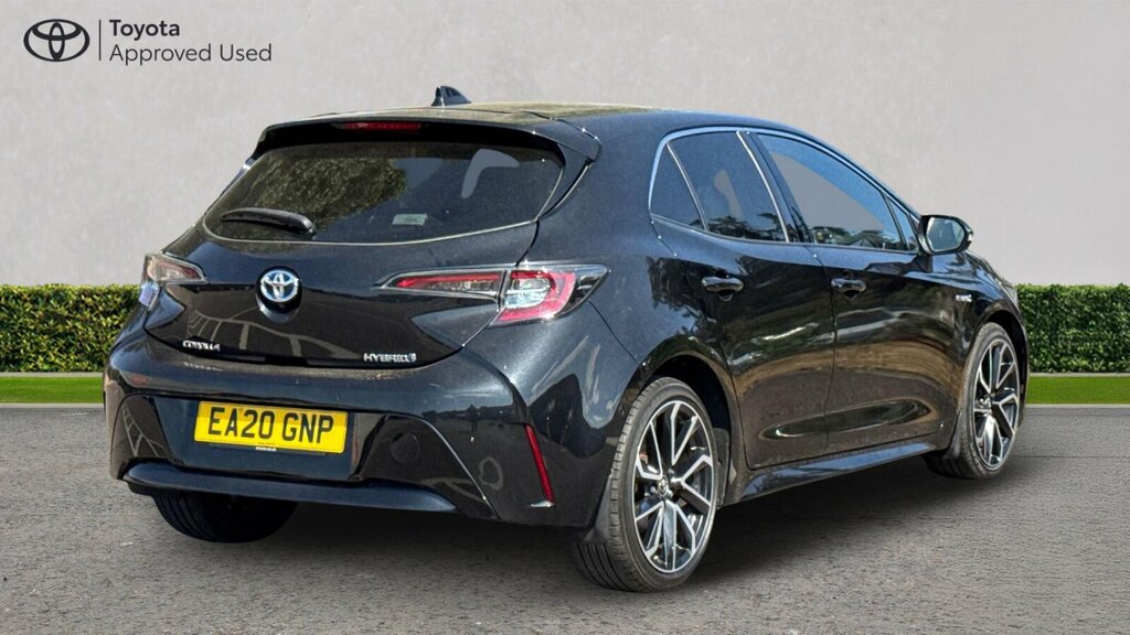 Toyota Corolla 1.8 Vvt-h Excel Hatchback Hybrid Cvt Eu EA20GNP Black #2