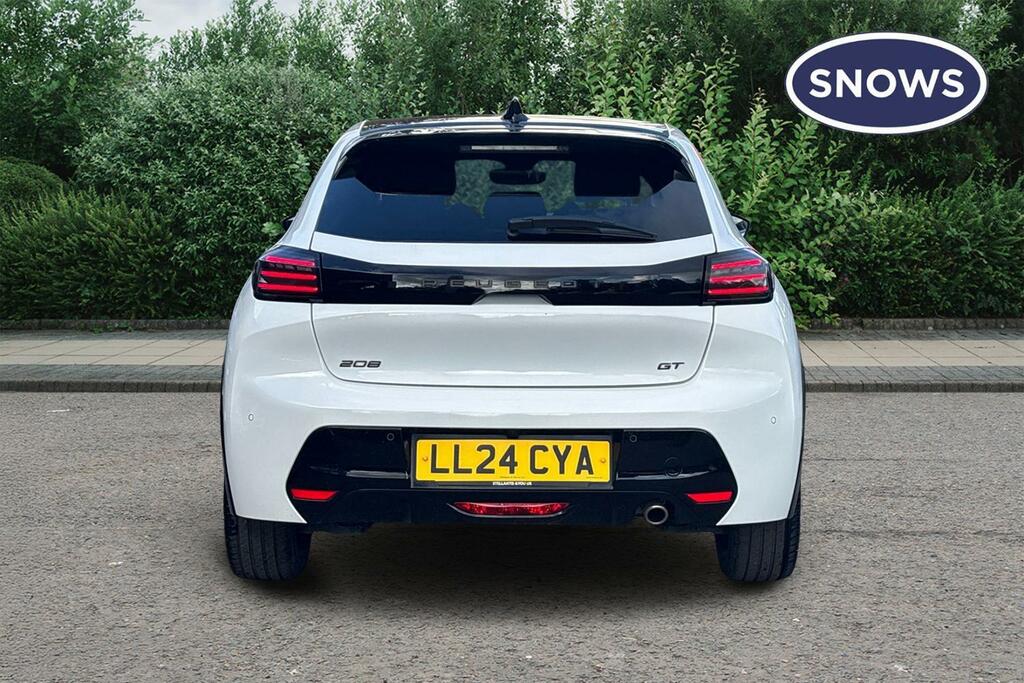 Peugeot 208 1.2 Puretech Gt Euro 6 Ss LL24CYA White #4