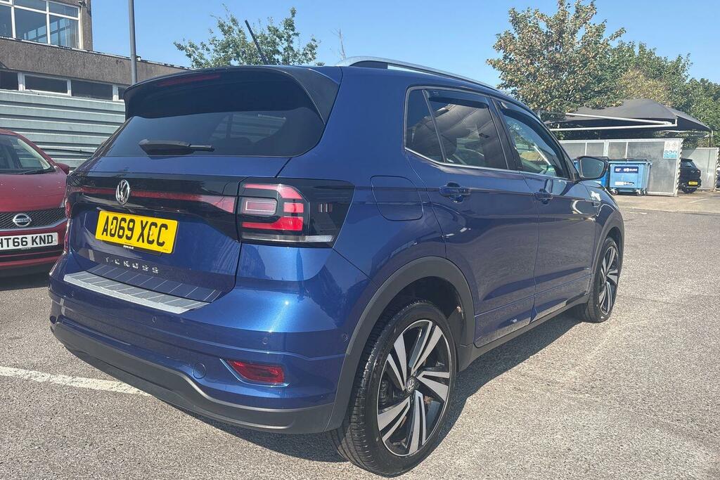 Volkswagen T-Cross 1.0 Tsi R-line Dsg Euro 6 Ss AO69XCC Blue #6