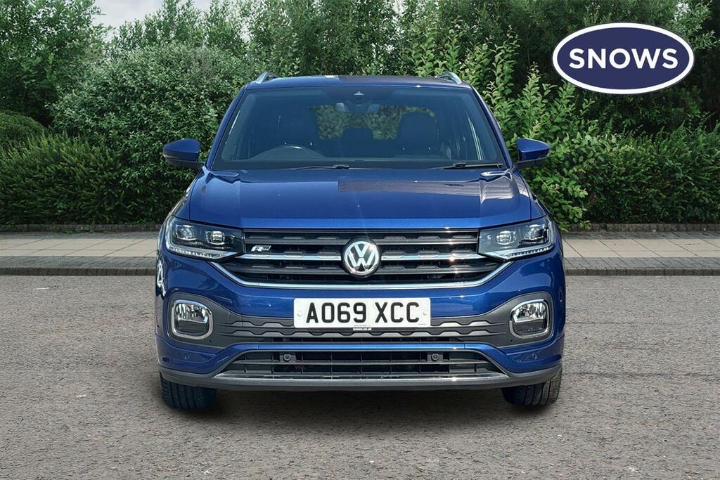 Volkswagen T-Cross 1.0 Tsi R-line Dsg Euro 6 Ss AO69XCC Blue #2