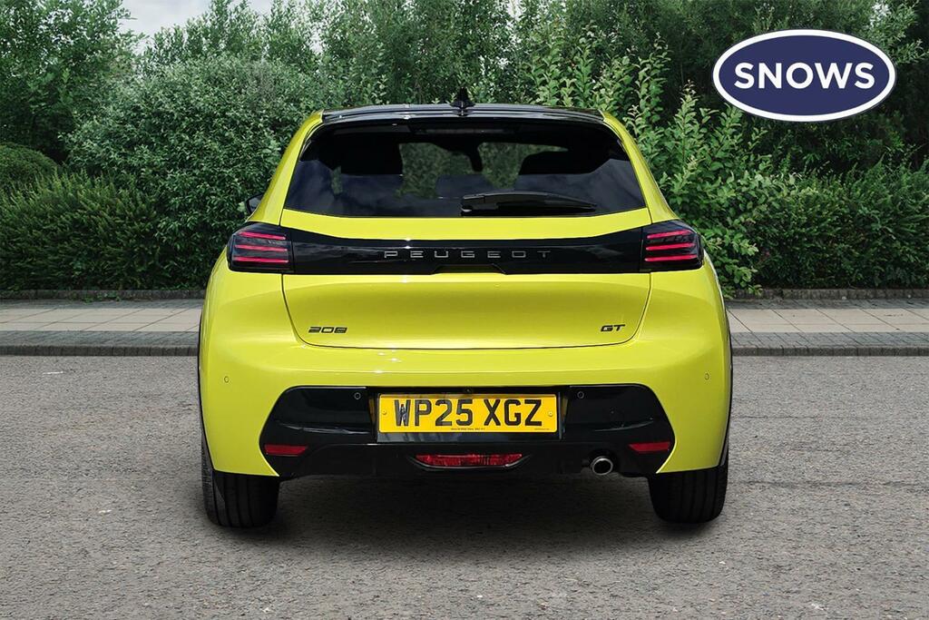 Peugeot 208 1.2 Puretech Gt Euro 6 Ss WP25XGZ Yellow #4