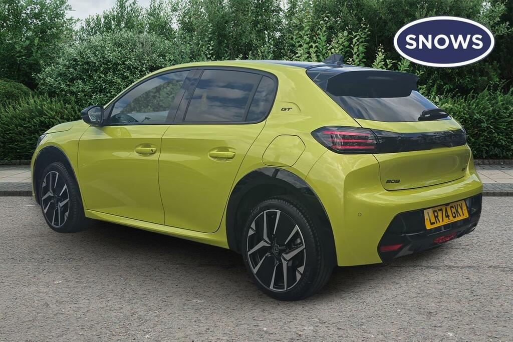 Peugeot 208 1.2 Puretech Gt Euro 6 Ss LR74GKY Yellow #3