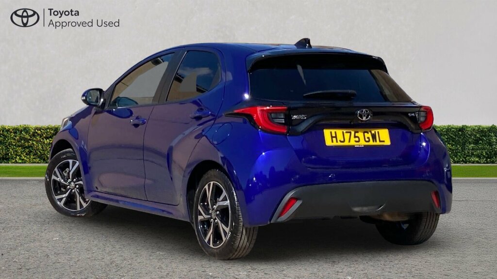 Toyota Yaris 1.5 Vvt-h Design E-cvt Euro 6 Ss HJ75GWL Blue #4