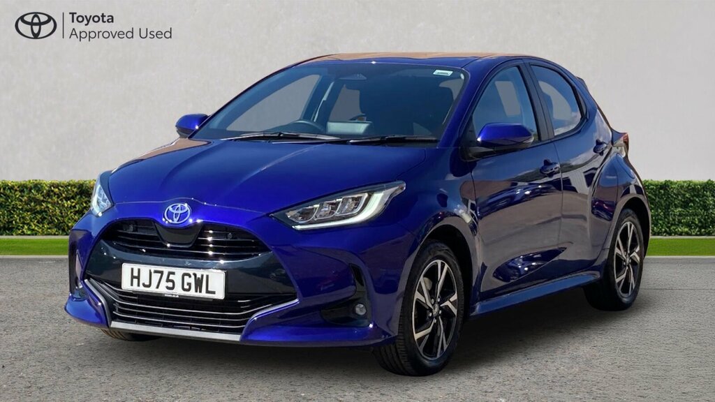 Toyota Yaris 1.5 Vvt-h Design E-cvt Euro 6 Ss HJ75GWL Blue #3