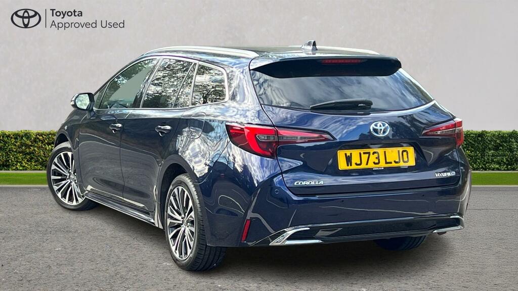 Toyota Corolla 1.8 Vvt-h Design Touring Sports Cvt Euro 6 Ss 5 WJ73LJO Blue #4
