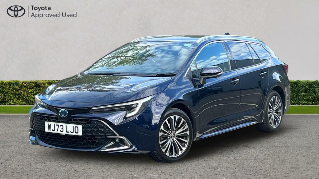 Toyota Corolla 1.8 Vvt-h Design Touring Sports Cvt Euro 6 Ss 5 WJ73LJO Blue #3