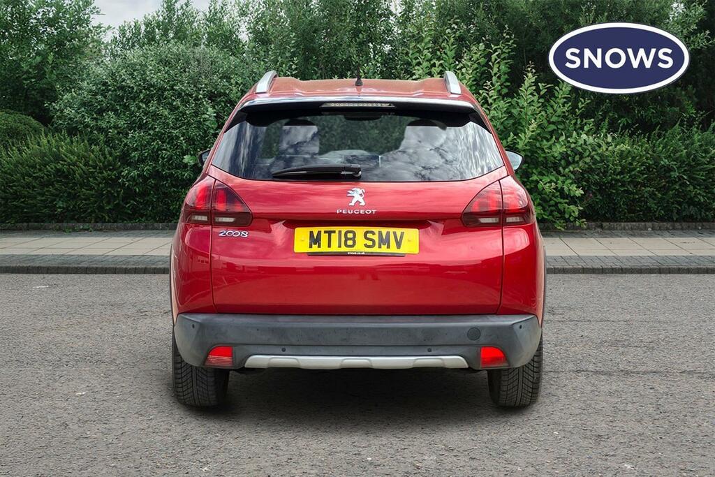 Peugeot 2008 1.2 Puretech Allure Eat Euro 6 Ss MT18SMV Red #4