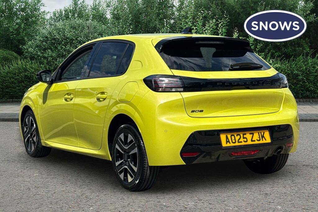 Peugeot 208 1.2 Puretech Allure Euro 6 Ss AO25ZJK Yellow #3