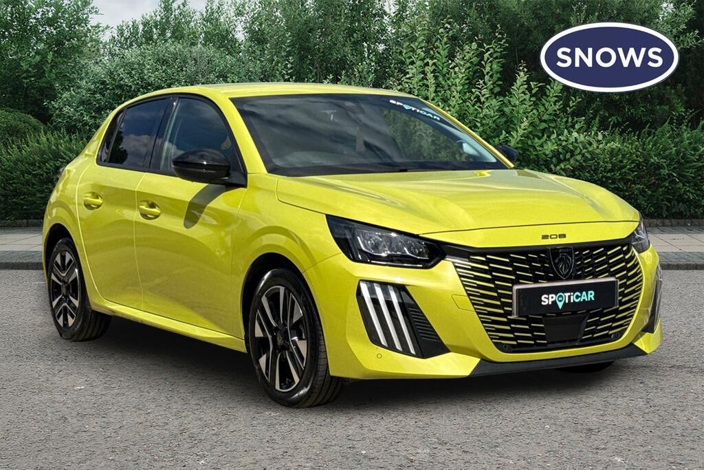 Peugeot 208 1.2 Puretech Allure Euro 6 Ss Yellow