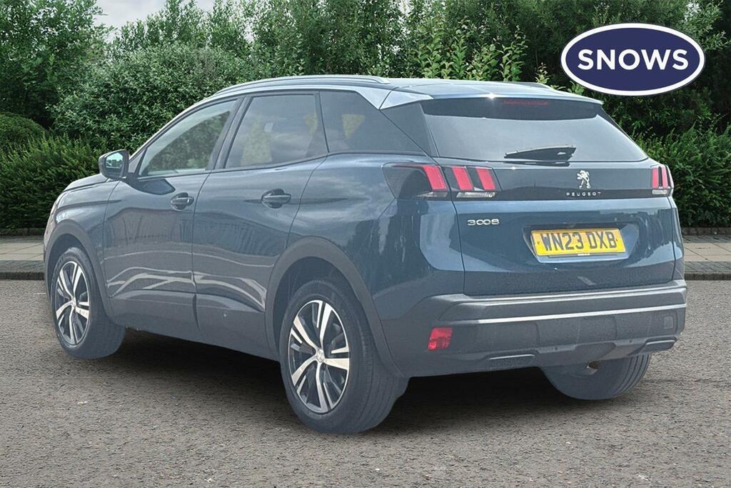 Peugeot 3008 1.2 Puretech Active Premium Eat Euro 6 Ss WN23DXB Blue #3