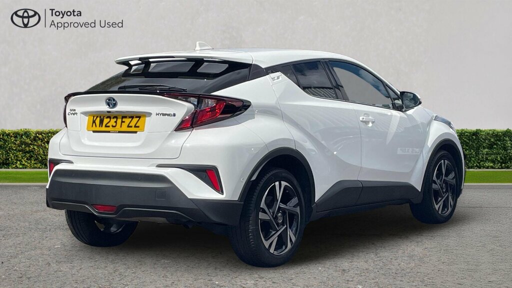 Toyota C-Hr 1.8 Vvt-h Design Cvt Euro 6 Ss KW23FZZ White #2