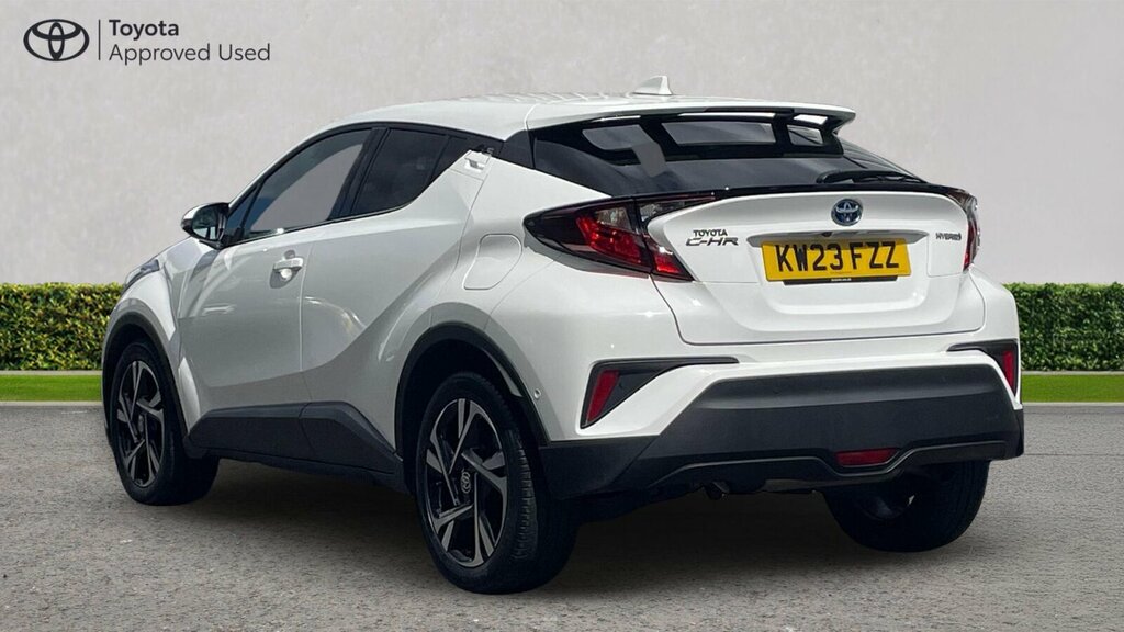 Toyota C-Hr 1.8 Vvt-h Design Cvt Euro 6 Ss KW23FZZ White #4