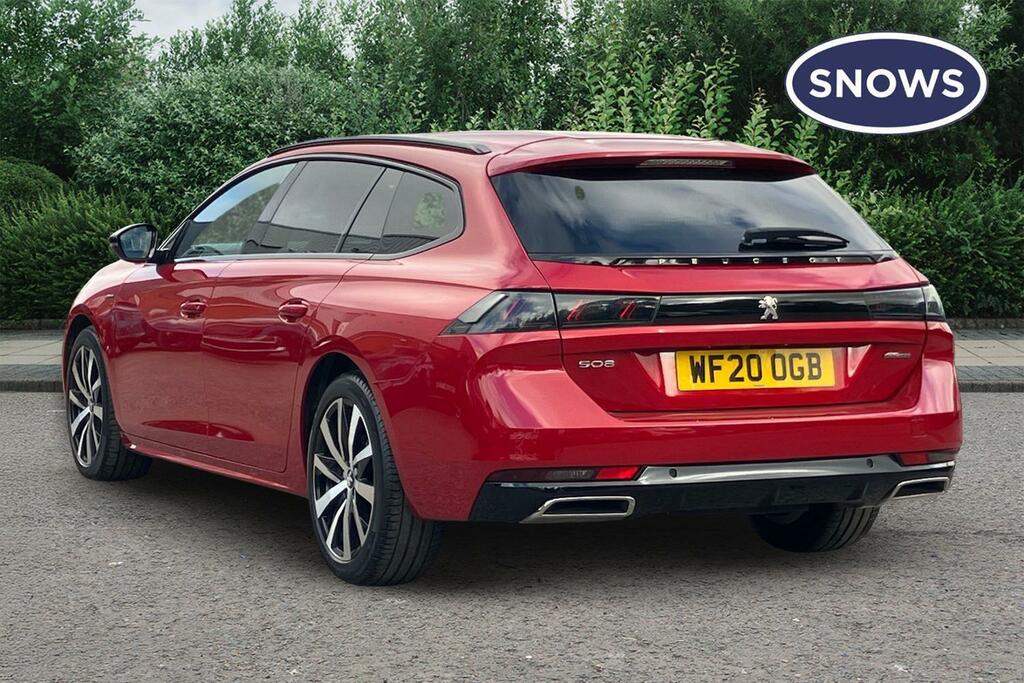 Peugeot 508 1.5 Bluehdi Gt Line Eat Euro 6 Ss Red #3