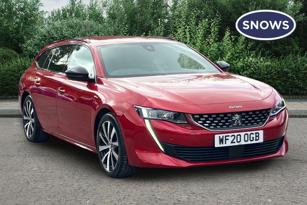 Peugeot 508 1.5 Bluehdi Gt Line Eat Euro 6 Ss Red