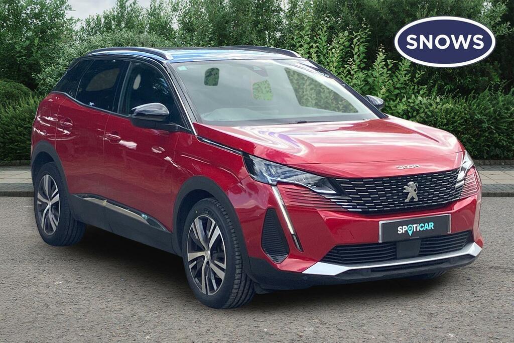 Peugeot 3008 1.2 Puretech Allure Premium Eat Euro 6 Ss Red