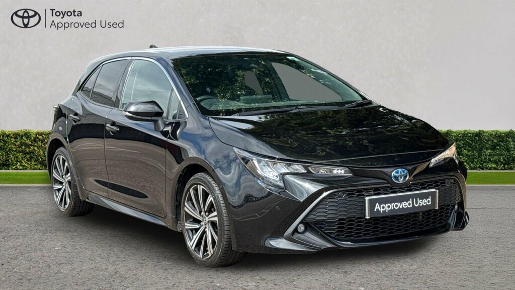 Toyota Corolla 1.8 Vvt-h Design Cvt Euro 6 Ss HT72DDK Black