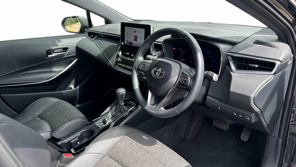 Toyota Corolla 1.8 Vvt-h Design Cvt Euro 6 Ss HT72DDK Black #6