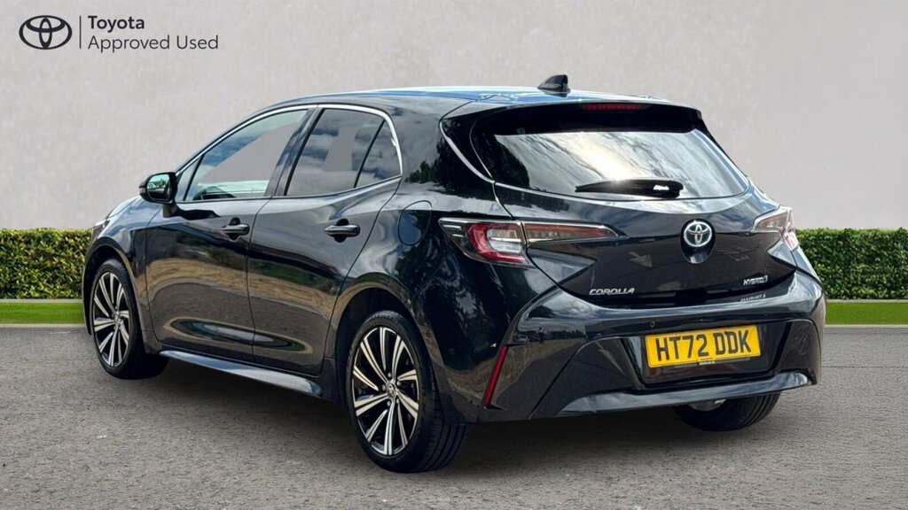 Toyota Corolla 1.8 Vvt-h Design Cvt Euro 6 Ss HT72DDK Black #4