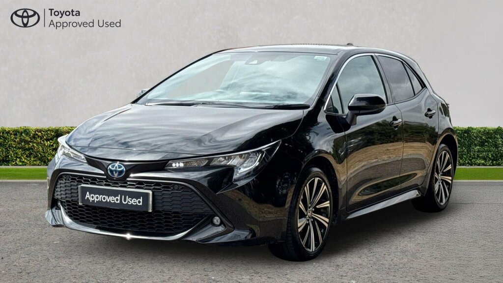 Toyota Corolla 1.8 Vvt-h Design Cvt Euro 6 Ss HT72DDK Black #3