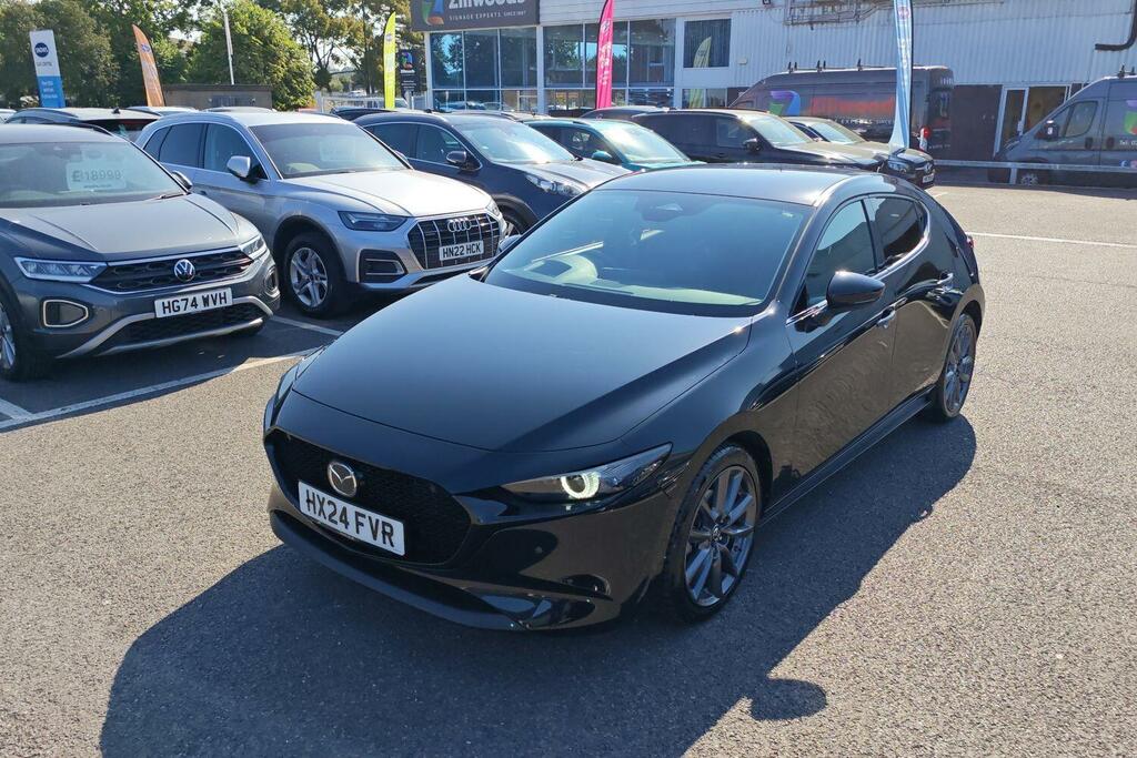 Mazda 3 2.0 E-skyactiv-g Mhev Takumi Euro 6 Ss HX24FVR Black #3