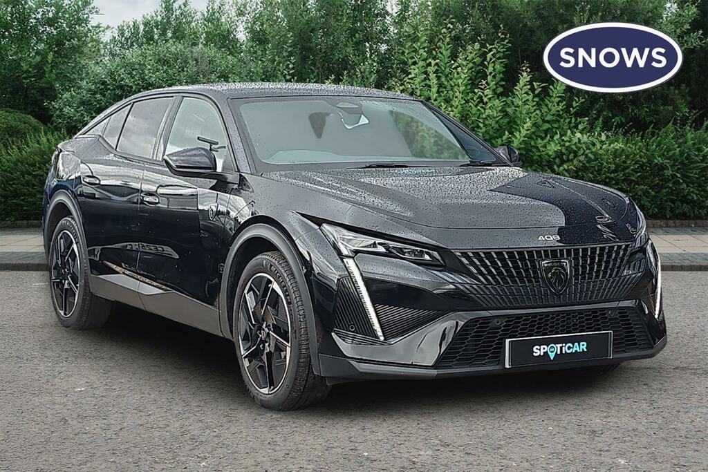 Peugeot 408 1.2 Puretech Gt Fastback Eat Euro 6 Ss YD24VHN Black