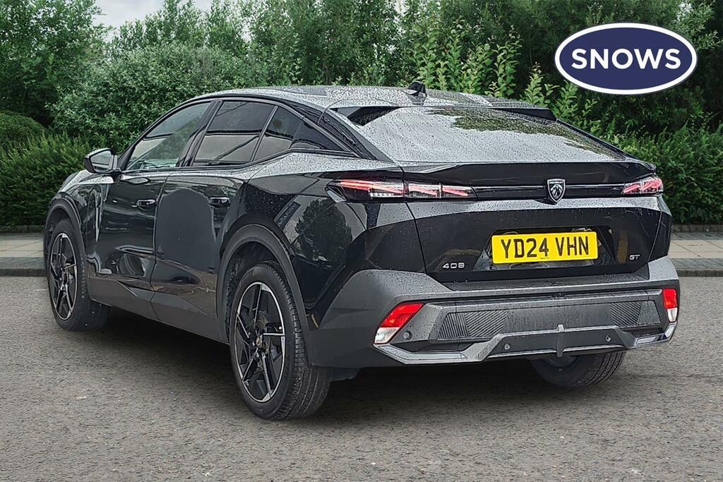 Peugeot 408 1.2 Puretech Gt Fastback Eat Euro 6 Ss YD24VHN Black #3