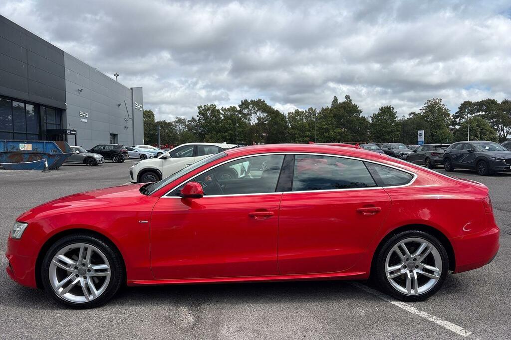 Audi A5 2.0 Tdi S Line Sportback Euro 6 Ss Red #5