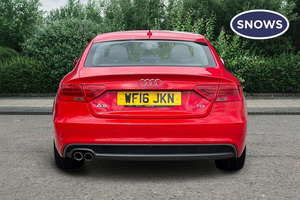 Audi A5 2.0 Tdi S Line Sportback Euro 6 Ss Red #6