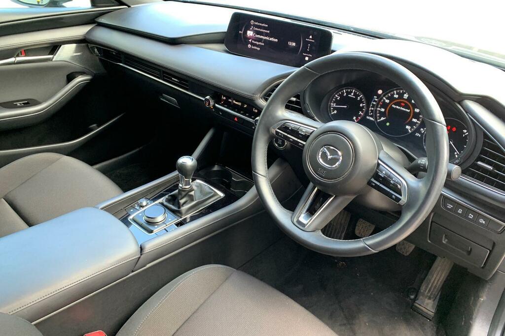 Mazda 3 2.0 E-skyactiv-g Mhev Exclusive-line Euro 6 Ss WG73ADU Grey #6
