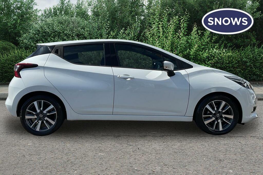 Nissan Micra 0.9 Ig-t Acenta Euro 6 Ss LN18HJX White #2