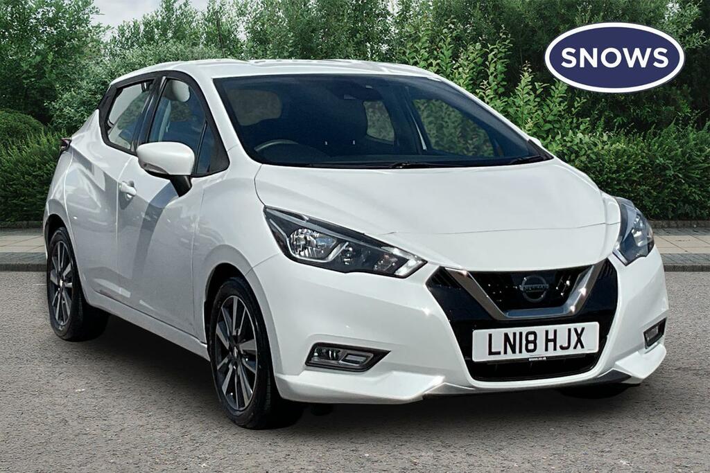 Nissan Micra 0.9 Ig-t Acenta Euro 6 Ss White
