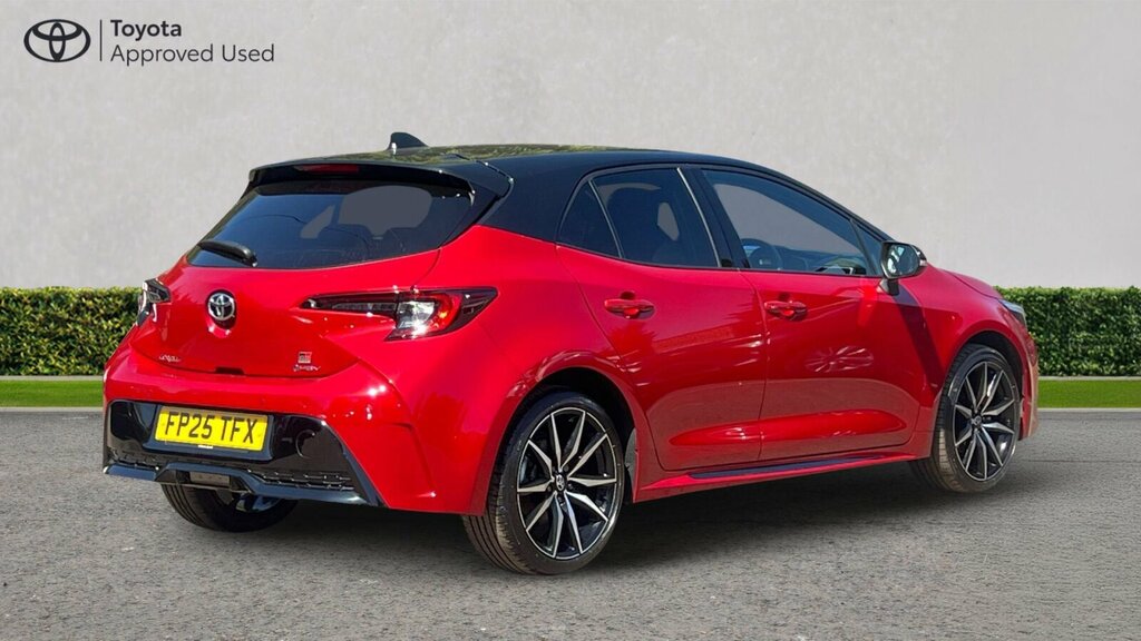 Toyota Corolla 1.8 Vvt-h Gr Sport Cvt Euro 6 Ss FP25TFX Red #2