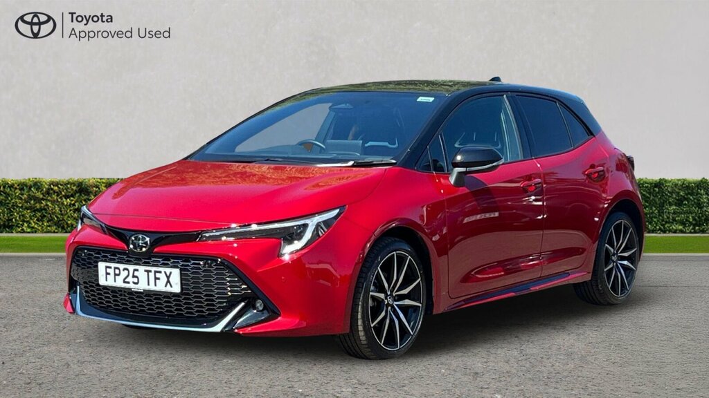 Toyota Corolla 1.8 Vvt-h Gr Sport Cvt Euro 6 Ss FP25TFX Red #3