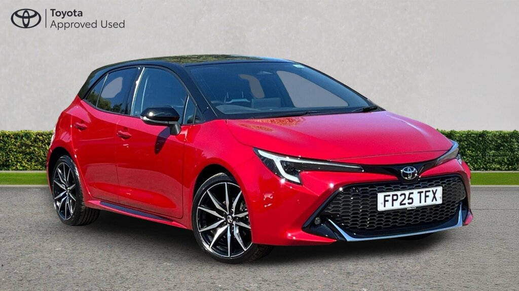 Toyota Corolla 1.8 Vvt-h Gr Sport Cvt Euro 6 Ss FP25TFX Red