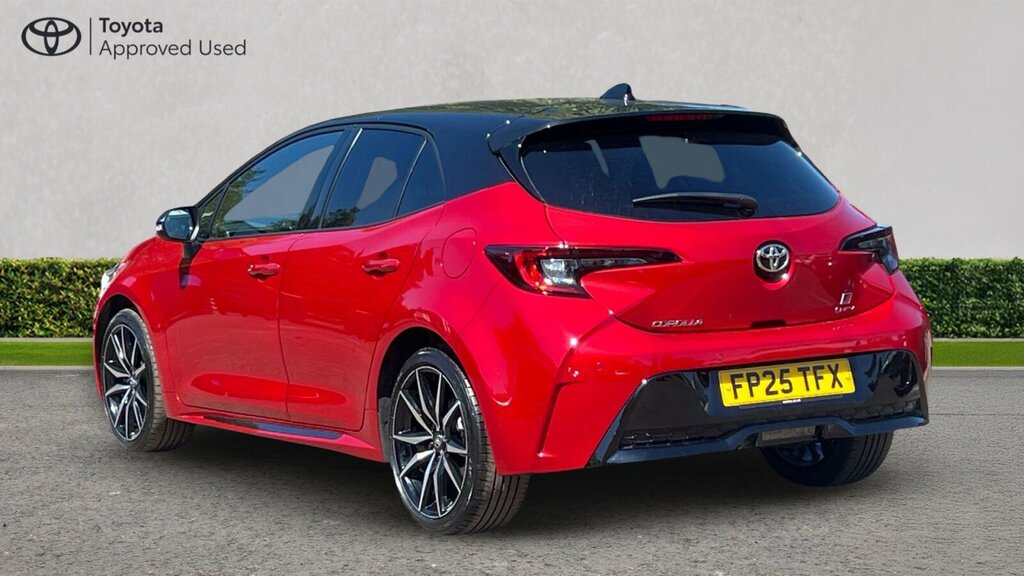 Toyota Corolla 1.8 Vvt-h Gr Sport Cvt Euro 6 Ss FP25TFX Red #4