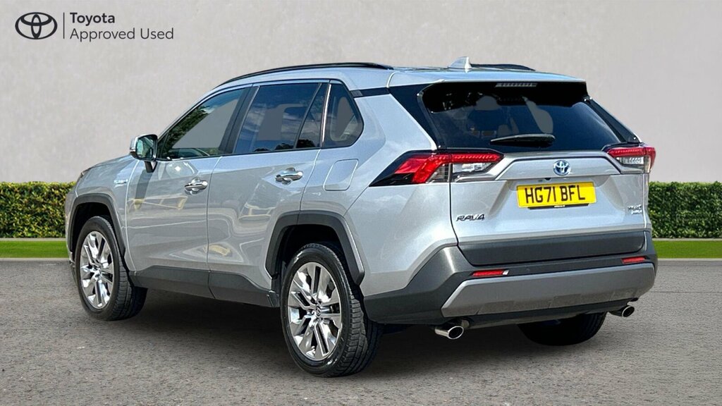 Toyota Rav 4 2.5 Vvt-h Gpf Excel Suv Hybrid Cvt 4Wd HG71BFL Silver #4