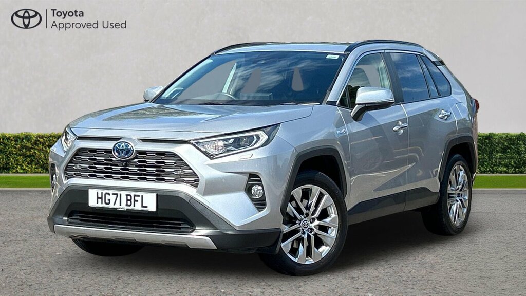 Toyota Rav 4 2.5 Vvt-h Gpf Excel Suv Hybrid Cvt 4Wd HG71BFL Silver #3
