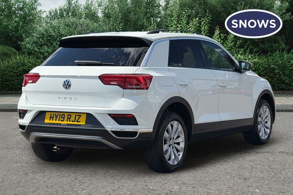 Volkswagen T-Roc 1.0 Tsi Se Euro 6 Ss HY19RJZ White #3