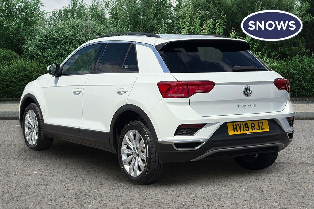 Volkswagen T-Roc 1.0 Tsi Se Euro 6 Ss HY19RJZ White #5