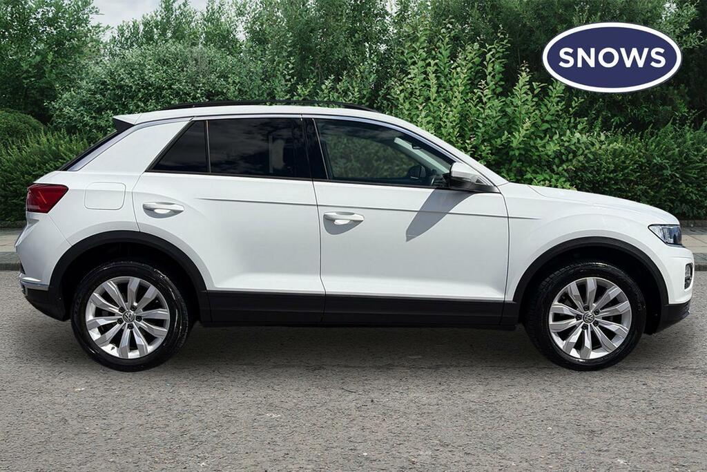 Volkswagen T-Roc 1.0 Tsi Se Euro 6 Ss HY19RJZ White #2