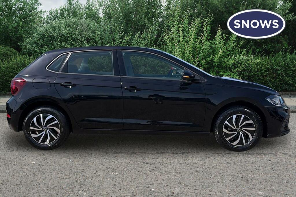 Volkswagen Polo 1.0 Tsi Life Euro 6 Ss RE71FNW Black #2