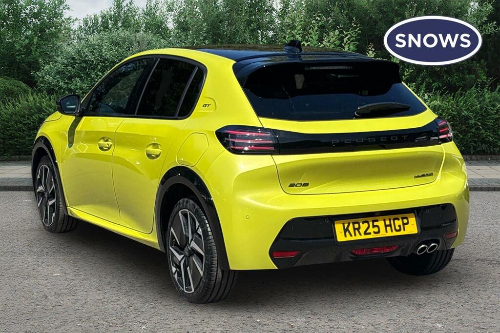 Peugeot 208 1.2 Gt E-dsc6 Euro 6 Ss KR25HGP Yellow #3
