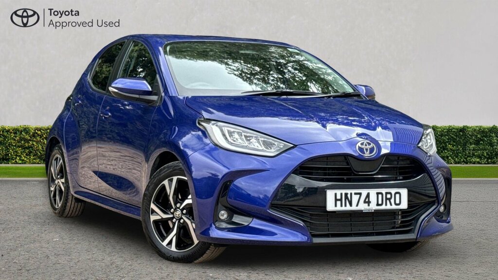 Toyota Yaris 1.5 Vvt-h Design Hatchback Hybrid E-cvt Blue