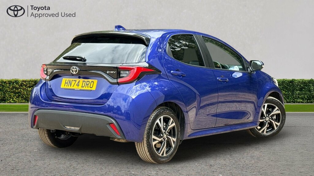 Toyota Yaris 1.5 Vvt-h Design Hatchback Hybrid E-cvt HN74DRO Blue #2